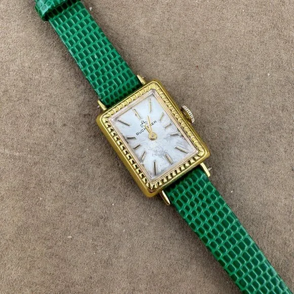 Vintage 1960\'s Bucherer Ladies Wrist Watch 17 Jewel Mechanical Movement Vintage 1960 main image 4